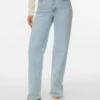 Jeans Vmtessa a vita alta e gamba larga