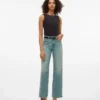 Jeans Vmtessa a vita alta e gamba larga