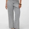 Jeans Vmtessa a vita alta e gamba larga
