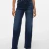 Jeans Vmtessa a vita alta e gamba larga