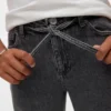 Jeans Vmtessa a vita alta e gamba larga