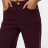 Jeans Vmtessa a vita alta e gamba larga