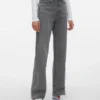 Jeans Vmtessa a vita alta e gamba larga