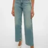 Jeans Vmtessa a vita alta e gamba larga