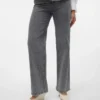 Jeans Vmtessa a vita alta e gamba larga