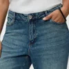 Jeans Vmtessa a vita alta e gamba larga