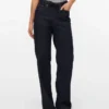 Jeans Vmtessa a vita alta e gamba larga