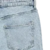 Jeans Vmtessa a vita alta e gamba larga con strass
