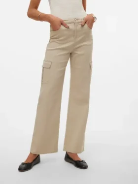 Jeans Vmtessa a vita alta e vestibilità ampia