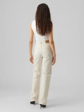 Jeans Vmtessa a vita alta e vestibilità ampia