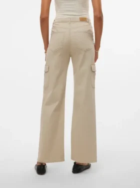 Jeans Vmtessa a vita alta e vestibilità ampia