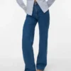 Jeans Vmtessa a vita alta e vestibilità ampia