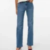 Jeans Vmtessa a vita alta e vestibilità dritta