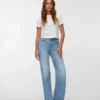 Jeans Vmtessa a vita alta e vestibilità dritta