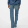 Jeans Vmtessa a vita alta e vestibilità dritta