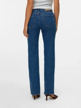 Jeans Vmtessa a vita alta e vestibilità dritta