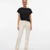 Jeans Vmtessa a vita alta e vestibilità dritta