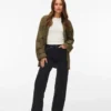Jeans Vmtessa-Stretch a vita alta e gamba larga