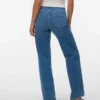 Jeans Vmtessa-Stretch a vita alta e gamba larga