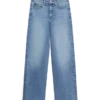 Jeans Vmtessa-Stretch a vita alta e gamba larga