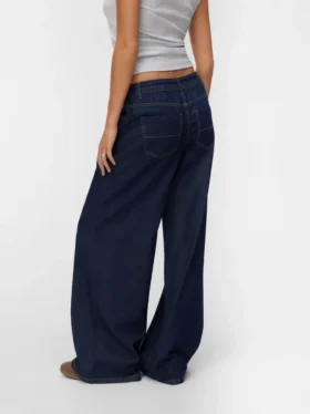 Jeans Vmvaleria a vita media e gamba larga