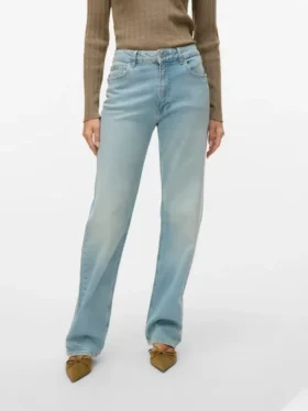 Jeans Vmvalerie a vita media e vestibilità dritta