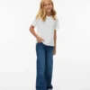 Jeans Vmvanessa a vita bassa e gamba larga