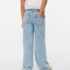 Jeans Vmvanessa a vita bassa e gamba larga