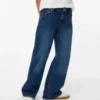 Jeans Vmvanessa a vita bassa e gamba larga
