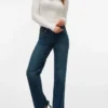 Jeans Vmvanessa a vita bassa e gamba larga