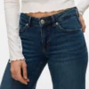 Jeans Vmvanessa a vita bassa e gamba larga