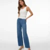 Jeans Vmvega a vita alta e gamba larga