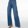 Jeans Vmvega a vita alta e gamba larga
