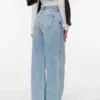 Jeans Vmwien a vita media e gamba larga Jeans Vmwien a vita media e gamba larga
