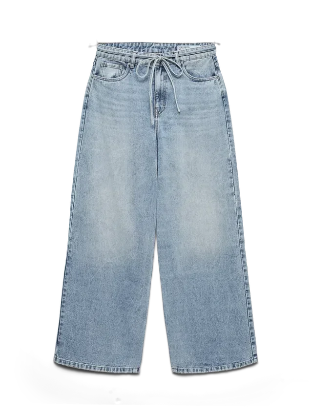 Jeans Vmwien a vita media e gamba larga Jeans Vmwien a vita media e gamba larga