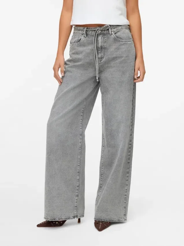 Jeans Vmwien a vita media e gamba larga Jeans Vmwien a vita media e gamba larga