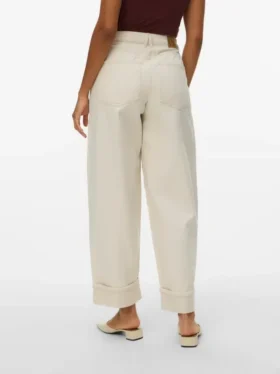 Jeans Vmzelda a vita alta e gamba larga