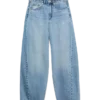 Jeans Vmzelda a vita alta e vestibilità a botte