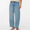 Jeans Vmzelda a vita alta e vestibilità a botte
