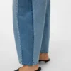 Jeans Vmzelda a vita alta e vestibilità a botte