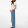 Jeans Vmzelda a vita alta e vestibilità a botte