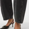 Jeans Vmzelda a vita alta e vestibilità a botte