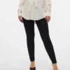 Jeggings slim fit a vita alta