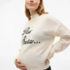 Maglia di maglieria a collo alto dalla vestibilità regolare
