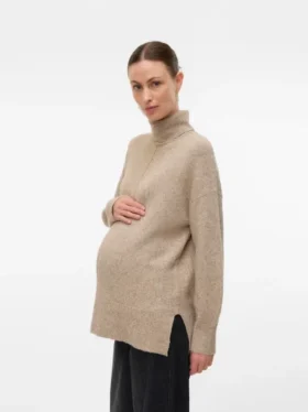 Maglione a collo alto dalla vestibilità regolare