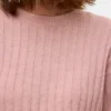 Maglione corto a collo rotondo