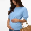 Maglione dalla vestibilità regolare con collo rotondo e polsini a costine