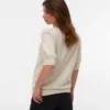 Maglione dalla vestibilità regolare con collo rotondo e polsini a costine