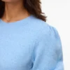 Maglione dalla vestibilità regolare con collo rotondo e polsini a costine