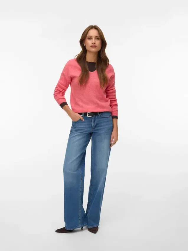 Maglione di maglieria Vmcrewlefile Maglione di maglieria Vmcrewlefile